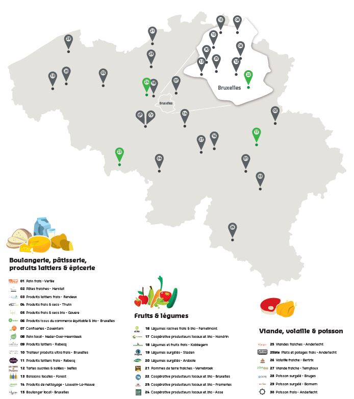 map belgië